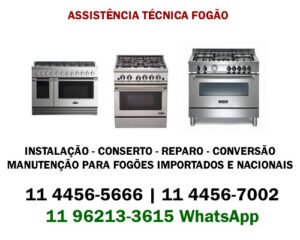 assistencia tecnica fogao